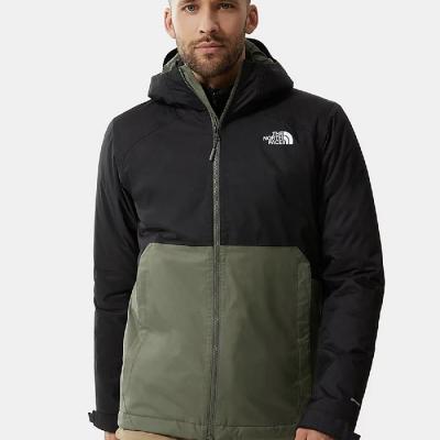 THE NORTH FACE  NTF M MILLERTON INSULATED JACKET MOSS GREEN/TNF BLACK