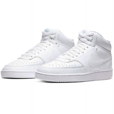 NIKE Nike Court Vision Mid WHITE/WHITE-WHITE