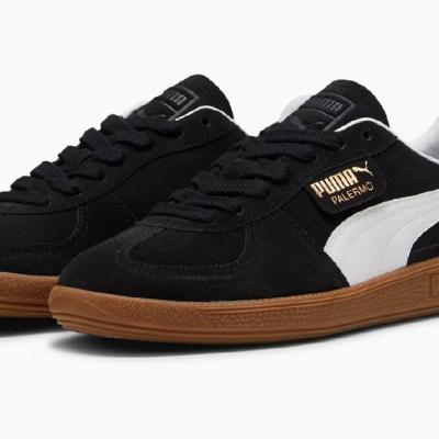 PUMA PUM PALERMO PUMA BLACK-PUMA WHITE