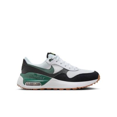 NIKE NIK NIKE AIR MAX SYSTM WHITE/VINTAGE GREEN-BLACK-BARELY VOLT