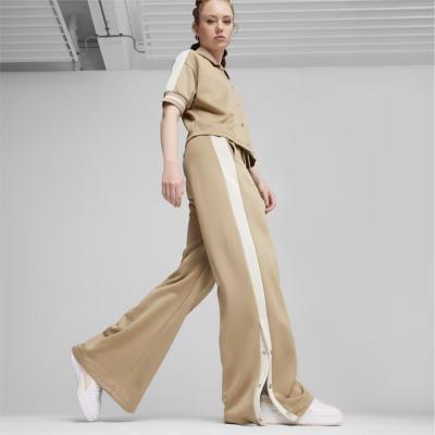 PUMA PUM T7 FOR THE FANBASE RELAXED TRACK PANTS PT PRAIRIE TAN