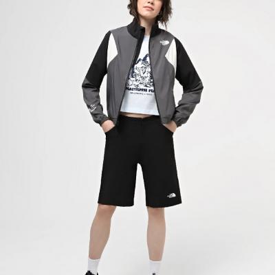 THE NORTH FACE  NTF W MA WIND TRACK TOP ANTHRACITE GREY/WHITE D
