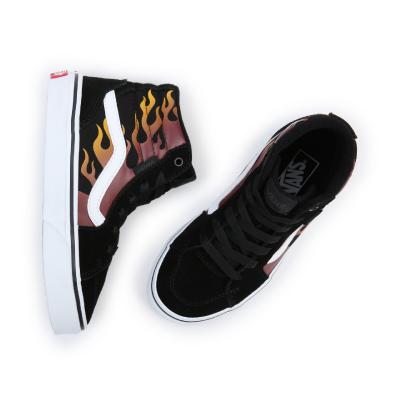 VANS  YT FILMORE HI FADED FLAME BLACK