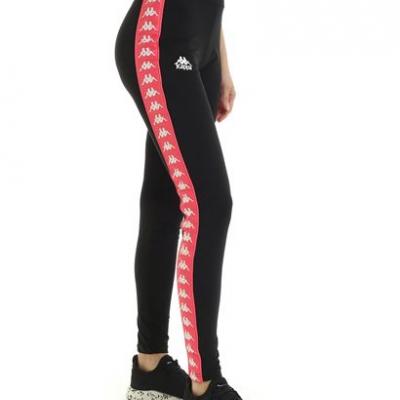 KAPPA LEGGINGS 222 BANDA ANEN BLACK-RED