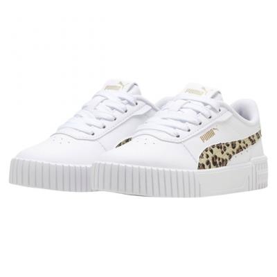 PUMA PUM CARINA 2.0 ANIMAL UPDATE PS WHITE-PUTTY-GOLD