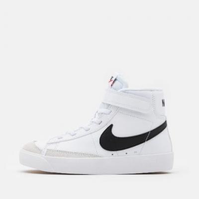 NIKE NIK NIKE BLAZER MID '77 WHITE/BLACK-TEAM ORANGE