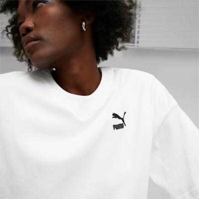 PUMA CLASSICS Oversized Tee PUMA White