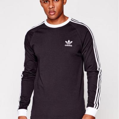 ADIDAS 3-STRIPES LS T BLACK