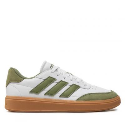 ADIDAS ADI COURTBLOCK J FTWWHT/TENGRN/GUM3