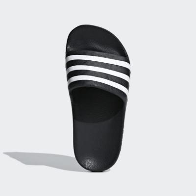 ADIDAS ADILETTE AQUA BLACK/WHITE