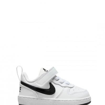 NIKE NIK NIKE COURT BOROUGH LOW RECRAFT WHITE/BLACK