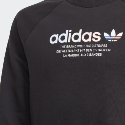 ADIDAS FELPA CREW BLACK