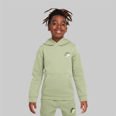 NIKE NIK B NSW SI FLC PO HOODIE BB2 OIL GREEN