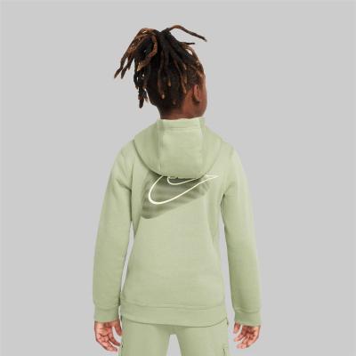 NIKE NIK B NSW SI FLC PO HOODIE BB2 OIL GREEN