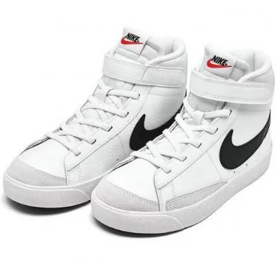 NIKE NIK NIKE BLAZER MID '77 WHITE/BLACK-TEAM ORANGE