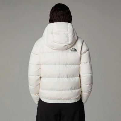 THE NORTH FACE  NTF W HYALITE DOWN HOODIE EU WHITE DUNE