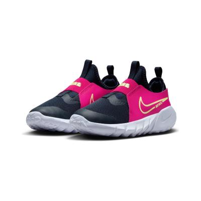 NIKE Nike Flex Runner 2 DARK OBSIDIAN/LIME BLAST-FIREBERRY-WHITE