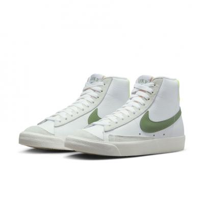 NIKE Nike Blazer Mid '77 WHITE/OIL GREEN-SAIL-VOLT