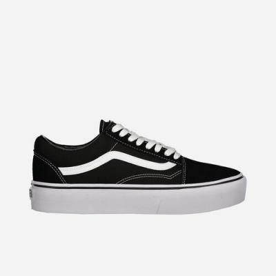 VANS  OLD SKOOL PLATFORM BLACK 