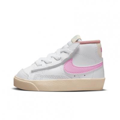 NIKE Nike Blazer Mid '77 WHITE/PINK SPELL-GUAVA ICE-JADE ICE