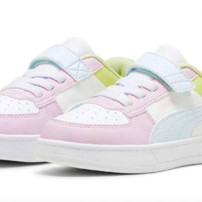 PUMA PUM PUMA CAVEN 2.0 BLOCK AC+ PS GRAPE MIST-WHISP OF PINK-DEWDROP