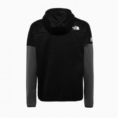 THE NORTH FACE  NTF M MA LAB FZ HOODIE ANTHRACITE GREY/TNF BLA