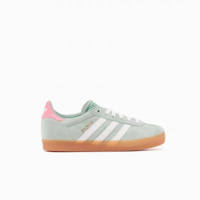 ADIDAS ADI GAZELLE C HAZGRN/FTWWHT/BLIPNK