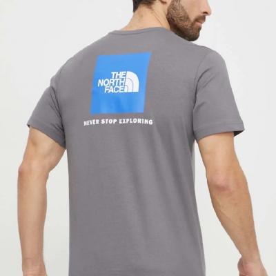 THE NORTH FACE  NTF M S/S REDBOX TEE SMOKED PEARL