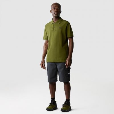 THE NORTH FACE  NTF M POLO PIQUET - EU FOREST OLIVE