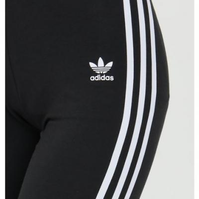 ADIDAS LEGGINGS 3 STRIPES BLACK/WHITE