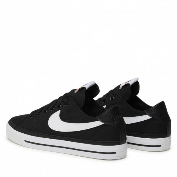 NIKE Nike Court Legacy Canvas BLACK/WHITE