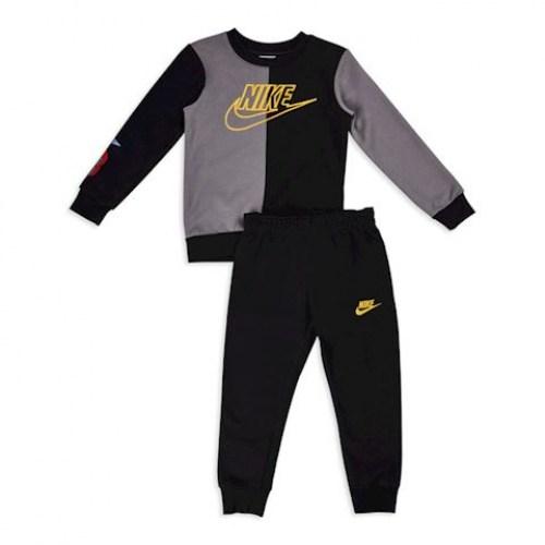 NIKE B NSW AMPLIFY CREW JOGGER SET