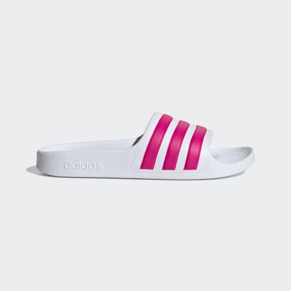 ADIDAS ADILETTE AQUA K FTWWHT/REAMAG/FTWWHT