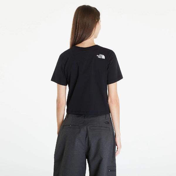 THE NORTH FACE  NTF W SS EASY RELAXED CROPPED TEE TNF BLACK