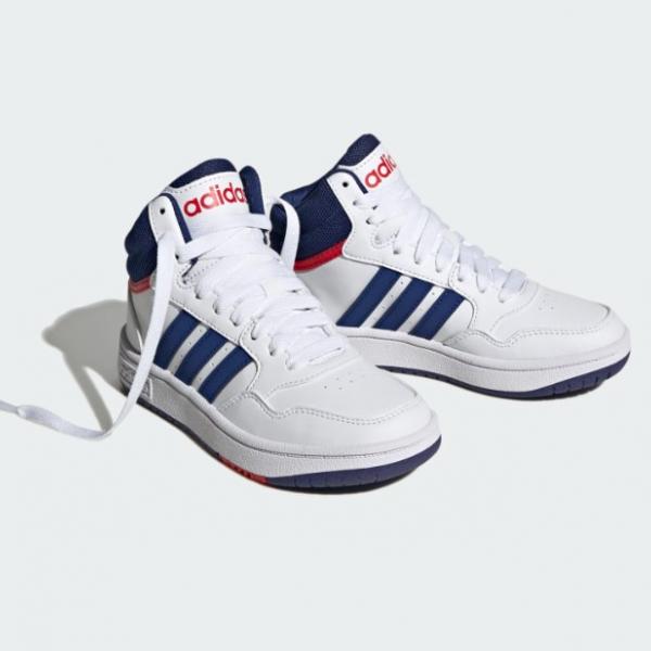 ADIDAS ADI HOOPS MID 3.0 K FTWWHT/VICBLU/BETSCA