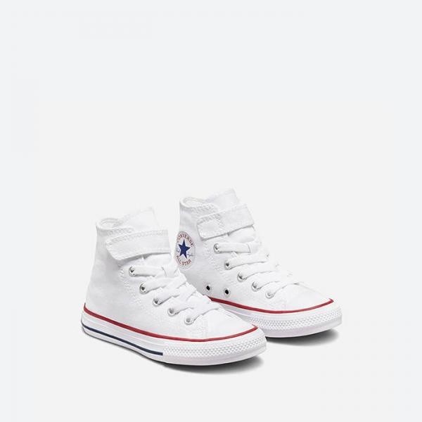 CONVERSE CTAS 1V HI WHITE/WHITE/NATURAL