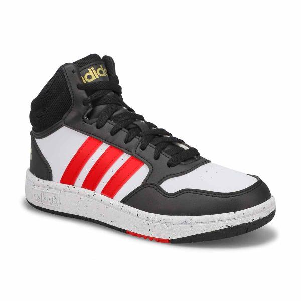 ADIDAS ADI HOOPS MID 3.0 K FTWWHT/VIVRED/CBLACK