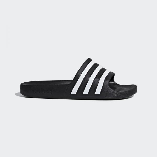 ADIDAS ADILETTE AQUA CBLACK/FTWWHT/CBLACK- RDR