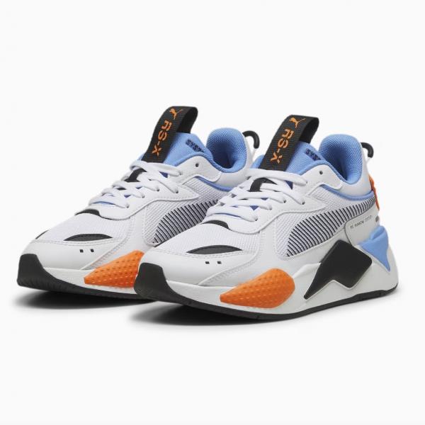 PUMA PUM RS-X BOYS JR WHITE-BLUE SKIES