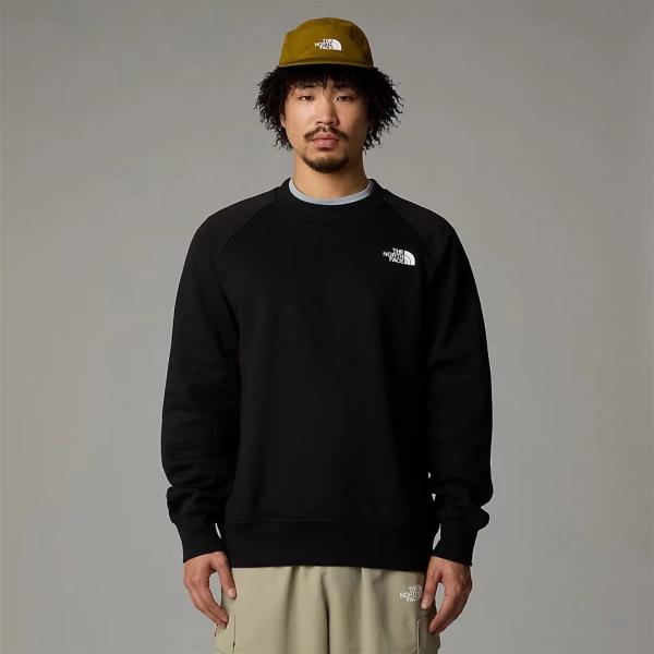 THE NORTH FACE  NTF M RAGLAN BOX NSE CREW TNF BLACK