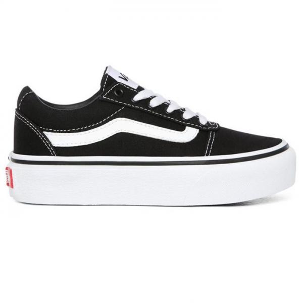 VANS  MY Ward Platform (Canvas) Black/White