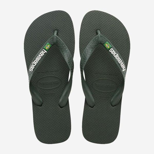 HAVAIANAS  HAV BRASIL LOGO GREEN OLIVE/GREEN 