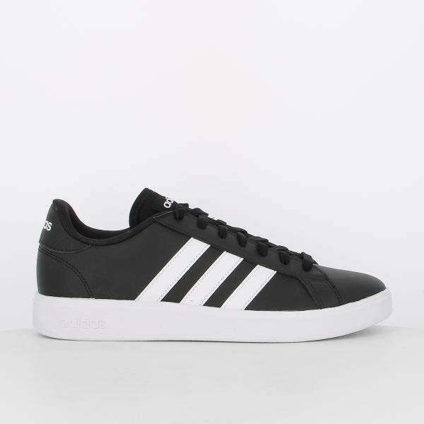 ADIDAS GRAND COURT BASE 2. CBLACK/FTWWHT/CBLACK