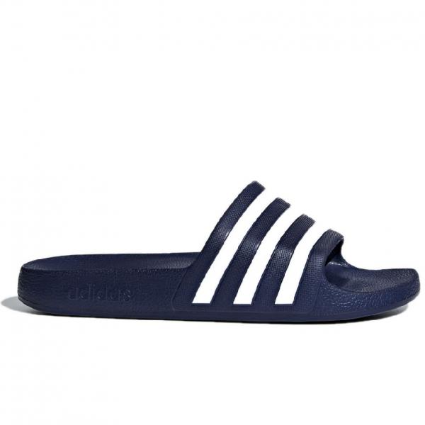 ADIDAS ADILETTE AQUA DKBLUE/FTWWHT/DKBLUE