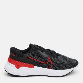 NIKE Nike Renew Run 4 BLACK/UNIVERSITY RED-IRON GREY-WHITE