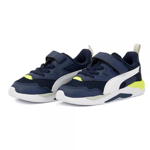 PUMA X-Ray Lite AC Inf PEACOAT-WHITE-YELLOW ALERT