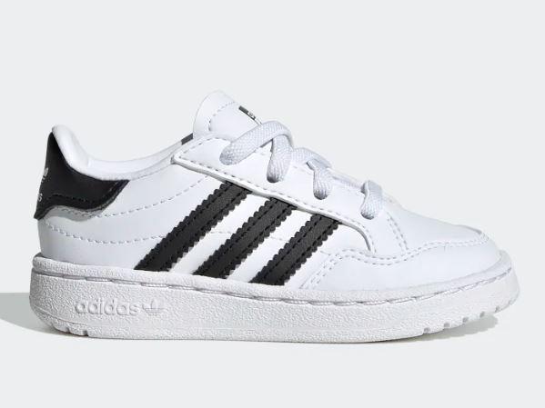 ADIDAS TEAM COURT EL WHITE/BLACK