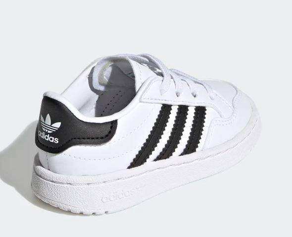 ADIDAS TEAM COURT EL WHITE/BLACK