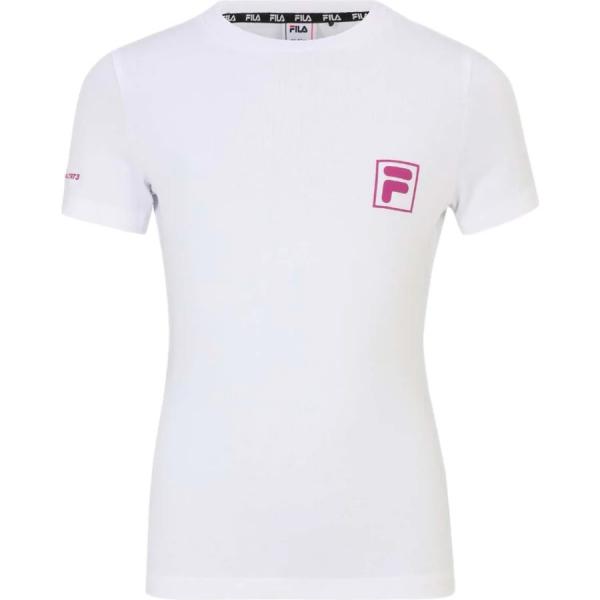 FILA BORNA tight tee Bright White