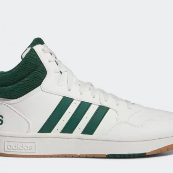 ADIDAS ADI HOOPS 3.0 MID CWHITE/CGREEN/GUM4